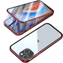 iPhone 13 magnetic double case red