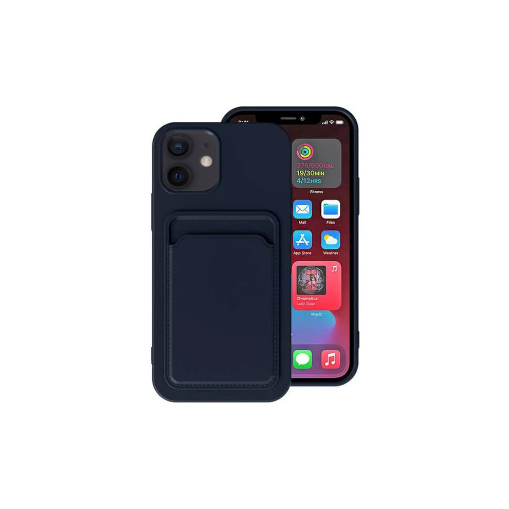 Floveme Iphone 12 Case With Card Slot Black 962029696735