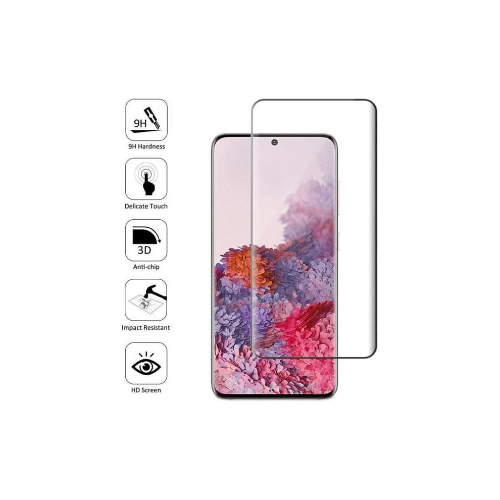 Samsung Galaxy S20 Tempered Glass Screen Protector Curved 962125384154