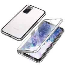 Smart Case for Samsung Galaxy A52 Magnetic Silver