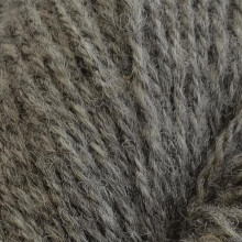 Swedish wool yarn dark grey 3-ply