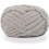 Chenille yarn thick knitted supersoft grey jumbo blanket 1