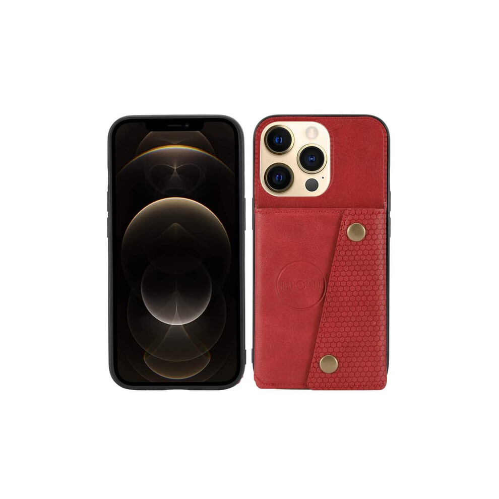 Iphone 15 Pro Max Case With Card Holder Red 962029693000