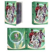 Football Card Album Green 240-Pocket Storage Book