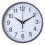 Wall Clock Quartz Grey 12-inch 1