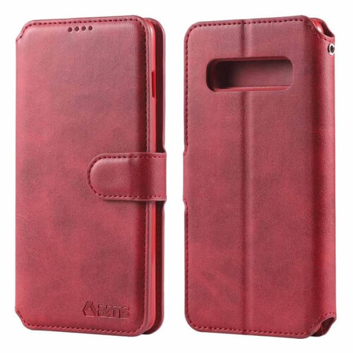 Samsung Galaxy S10E wallet case red