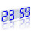 Digital Alarm Clock Blue 1 Piece 1