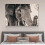 Black and White Elephant Head Canvas Poster 20x30cm 4