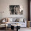 Black and White Elephant Head Canvas Poster 20x30cm 5
