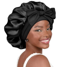 Satin Sleep Cap for Women Double-Layered with Satin Lining