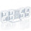 Digital Alarm Clock White 1 Piece 1