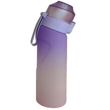 Flavored Water Bottle 650ml with 7 Pods Frosted Black