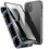 Magnetic Double Case for iPhone 13 Silver 1