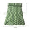 Inflatable Camping Mattress Double Size Olive Green 1