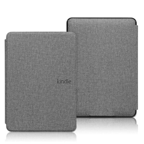 Capa Smart Cover Folio de 6,8 polegadas para Kindle Paperwhite 5 (11ª geração, 2021) - Cinza