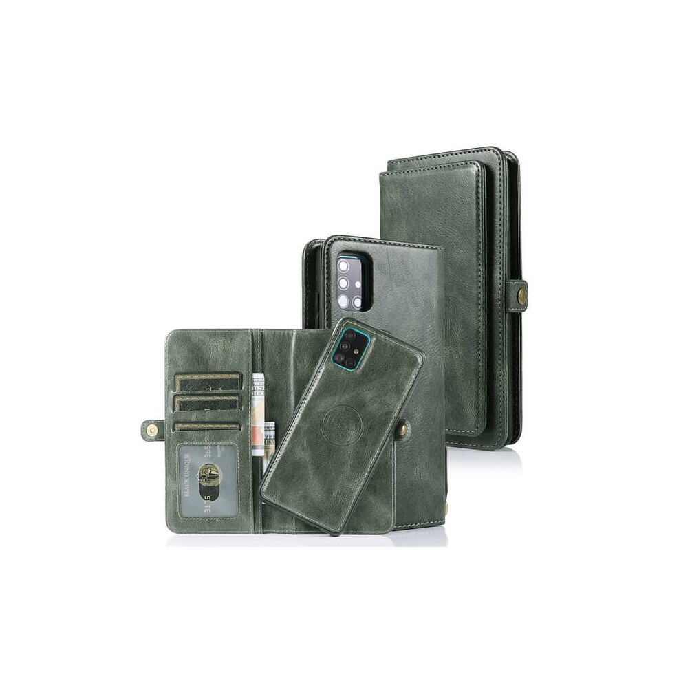 Samsung Galaxy A51 Wallet Case Dark Green 962029704546