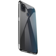 Samsung Galaxy A21S silicone case silver