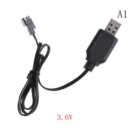 RC battery pack USB charger adapter 3.6V–7.2V