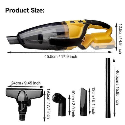 DeWalt 20V cordless handheld vacuum tool only 1