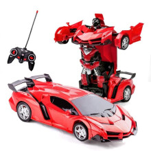 RC Transformers car red