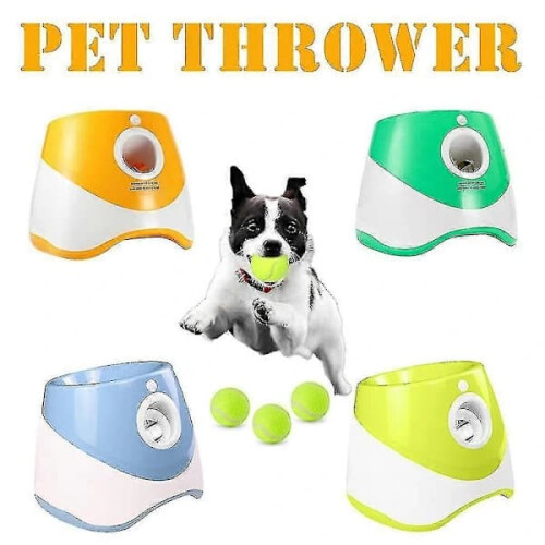 Automatic dog ball thrower durable for small medium dogs 3 1