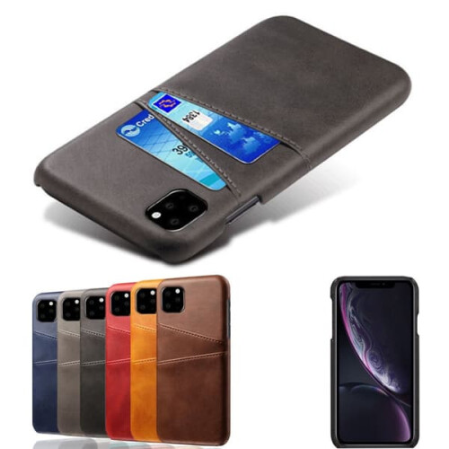Card holder for iPhone 11 Pro case red