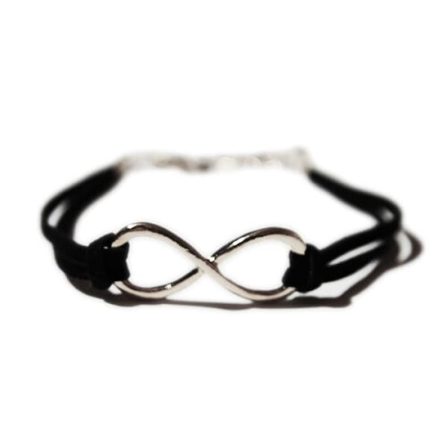 Infinity bracelet silver 1 piece