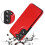 Samsung Galaxy S22 Plus smart case with card holder red 1