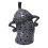 Ceramic Food Storage Jar with Airtight Lid Grey Large 1