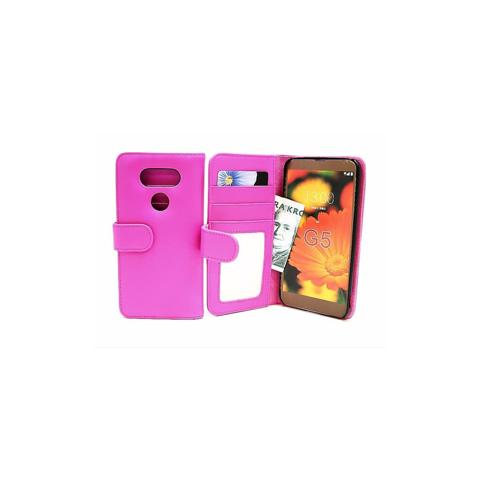 Wallet Case For Lg G5 G5 Se H850 H840 Hot Pink 962029693352