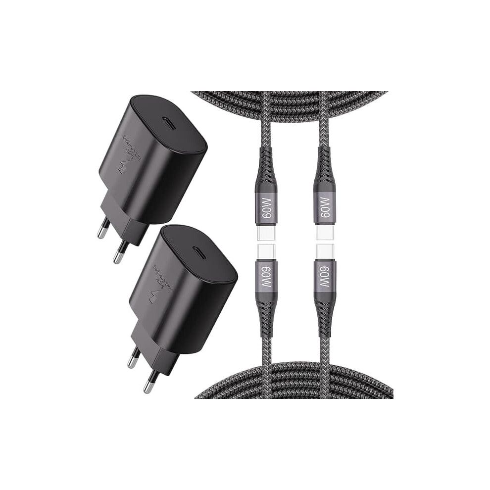 Usb-C Charger For Samsung And Iphone 15, 25W, 1M 962029699149