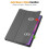 Lenovo Idea Tab Pro tablet case leather stand anti-drop grey 3