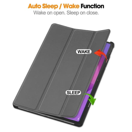 Lenovo Idea Tab Pro tablet case leather stand anti-drop grey 2