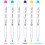 Water-Erasable Fabric Marking Pens Multicolor 12-Pack 4