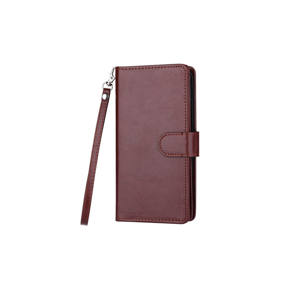 Samsung Galaxy S21 Wallet Case 9-Card Brown 962029700036