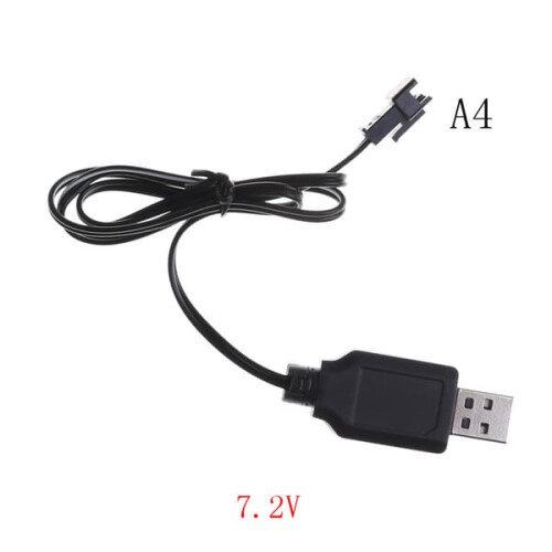 RC battery pack charger adapter DC 3.6V–7.2V
