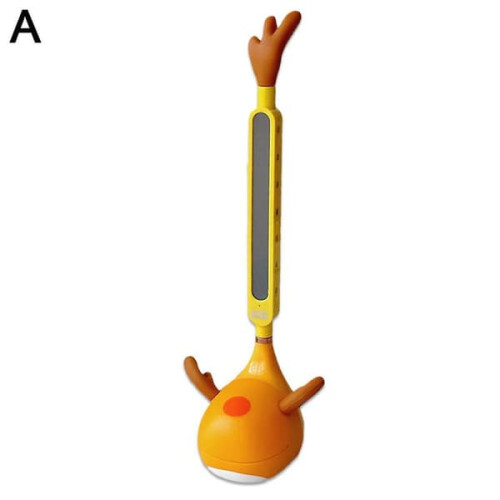 Otamatone electronic musical instrument yellow