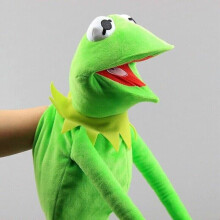 Kermit the Frog hand puppet plush 60 cm