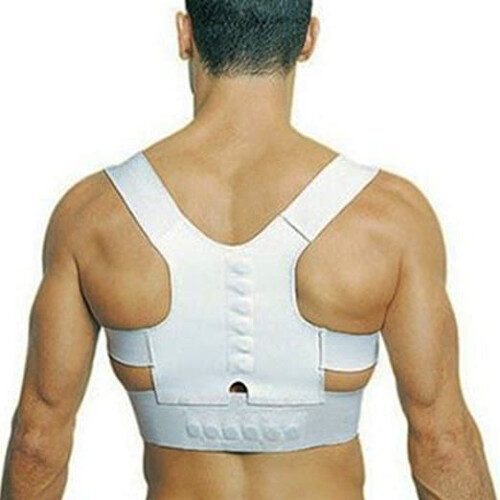 Backrest Unisex White Medium