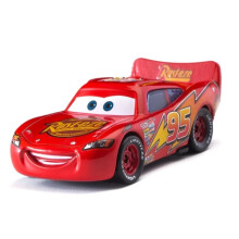 Disney Pixar Cars Lightning McQueen, model de mașină din aliaj metalic, trage înapoi, 1: 55, turnat sub presiune, Jackson Storm, vehicul de