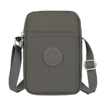 Phone bag card holder grey