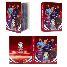 Football Star Card Album with 240 Slots for Collection