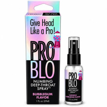 Pro Blo Numbing Deep Throat Spray – Bubblegum – 1oz Bottle
