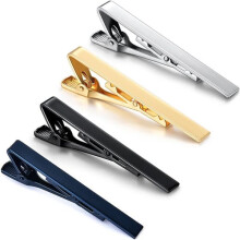 Tie Clips for Men Classic Style 4 pcs