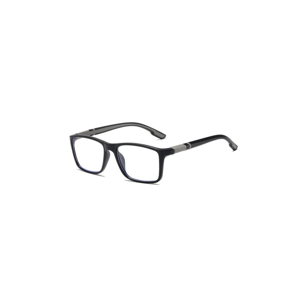 Anti- Reading Glasses Square 400 Blue/Light/Black 962029381426