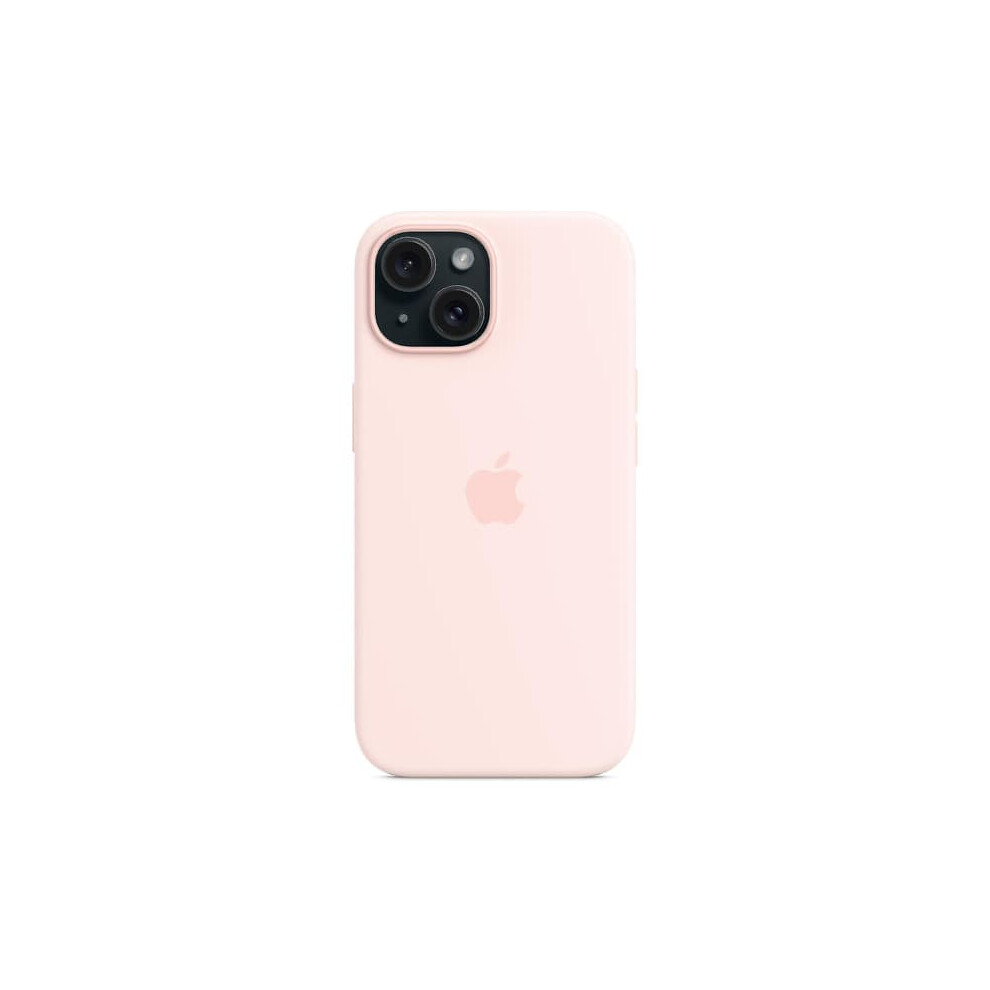 Iphone 15 Magsafe Silicone Case Pink 962029356615