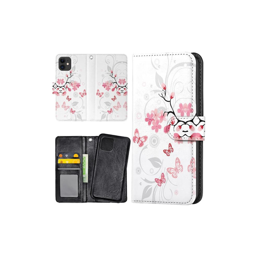 Iphone 11 Wallet Case With Natural Pattern 962029370963
