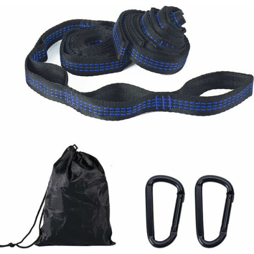 Hammock Hanging Kit Thick Hooks Swing Straps 4-Piece