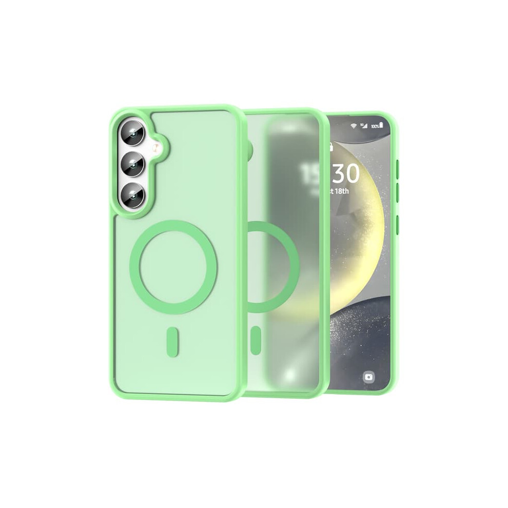 Colorpop Galaxy S24 Plus Case Magsafe Matte Light Green 962029371236