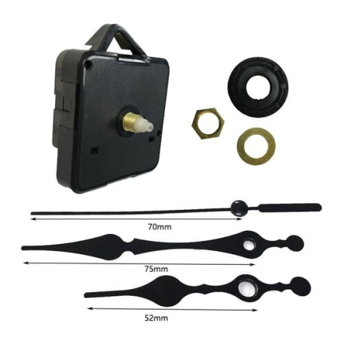 Quartz movement for wall clock with large hands